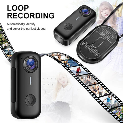 2K Portable  Action Camera Mini Thumb Camera For Cycling Sports Vlog