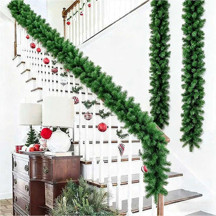 270cm Christmas Garland Artificial Xmas Wreath Tree Christmas Decoration