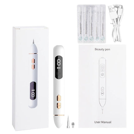 Laser Plasma Pen Mole Removal Dark Spot Remover Skin Wart Tag Remover 5x Needles