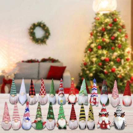 Gnome Advent Calendar 2026 24 Days Christmas Countdown Calendar with 24 Gnomes