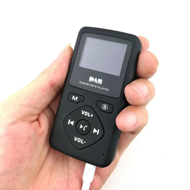 Pocket DAB/DAB+Digital Radio With Bluetooth and MP3 Player Earphone FM Redio Kit