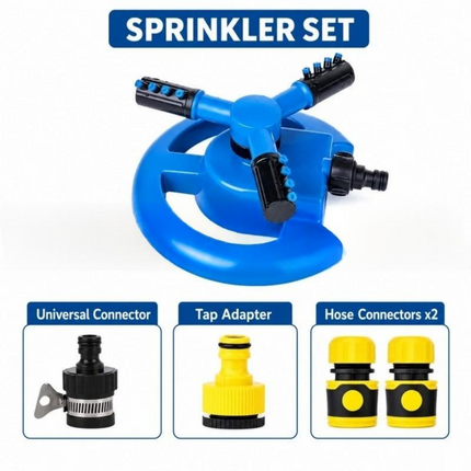 360 Rotating Garden Sprinkler Lawn Sprayer Automatic Watering Irrigation System