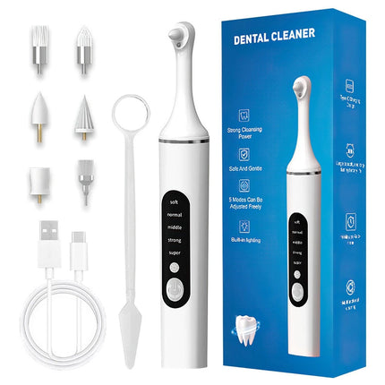Dental Electric Teeth Polisher Cleaner Whitening Plaque Stain Remover Tool