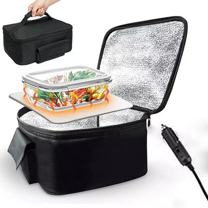 12V Portable Electric Lunch Bags Heating Boxes Food Warmers Bento Heater for Car