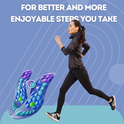 2pair  Acupressure Shoe Insoles Feet Fatigue Pain Relief insoles