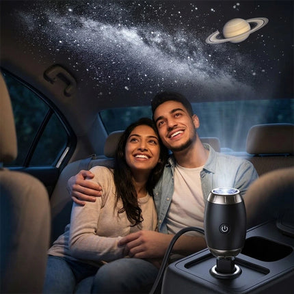 2 in 1 High Resolution Galaxy Projector Night Light Starry Sky Projector Bedroom
