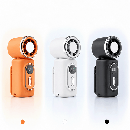 Portable Mini Semiconductor Cooling fan 5-Speed Airflow Control Rechargeable
