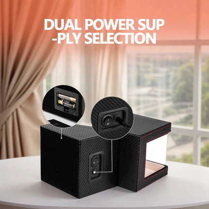 Single Automatic Watch Winder Storage Display Case Box With Silent Xmas Gift AU