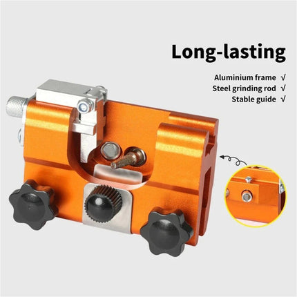 Portable Chainsaw Sharpener Jigs With 5 Grinding Head Tool Chain Saw
