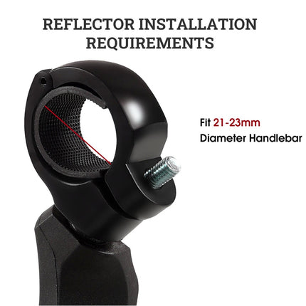 Adjustable Bicycle Rear View Mirror Left Right Cycling Rearview