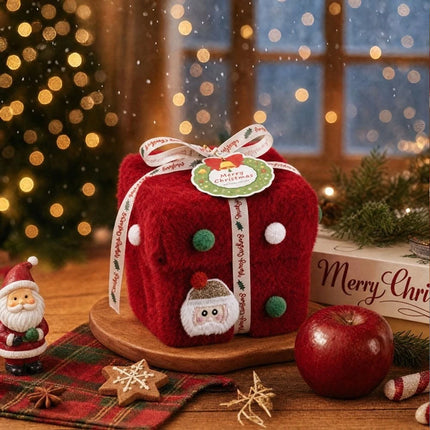 Velvet Gift Box Christmas Packaging Box Velvet Candy Box Christmas Eve