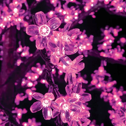 200 LED 1.5m Cherry Blossom Solar Christmas Outdoor Tree