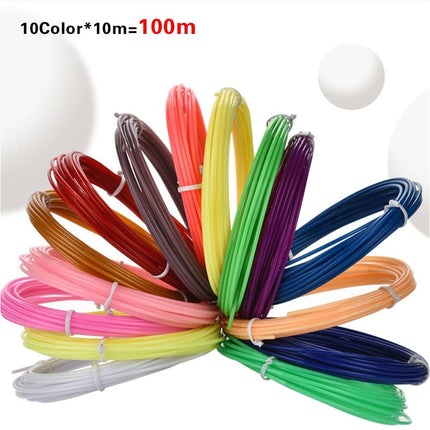 100M PLA 3D Pen Printer Filament Refills 1.75mm Printing Drawing Accessories