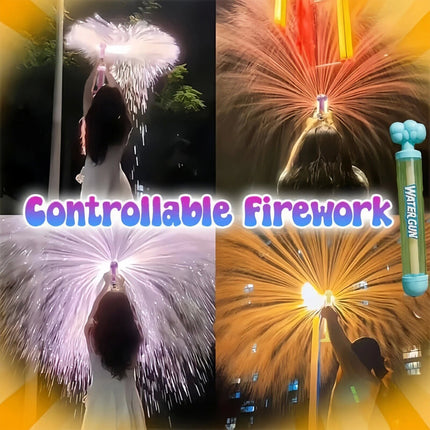 4 Pcs Firework Water Romantic Fireworks Style Water Spray Toy High Pressure