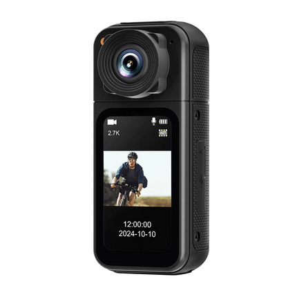 2.7K Portable WiFi Camera Thumb Action Camera Pocket Cam with Lanyard