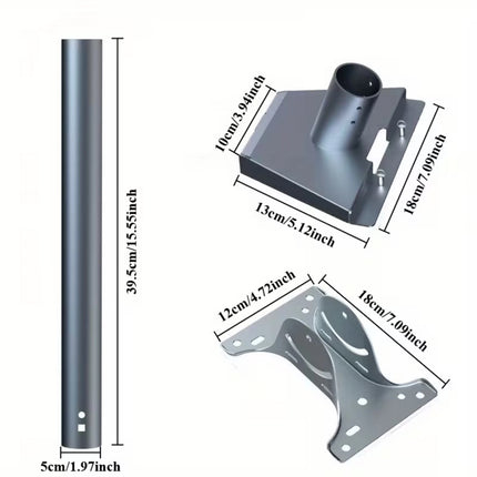 Gen 3 Mount for Starlink, Adjustable Wall /Roof Mounting Kit Compatible with V3