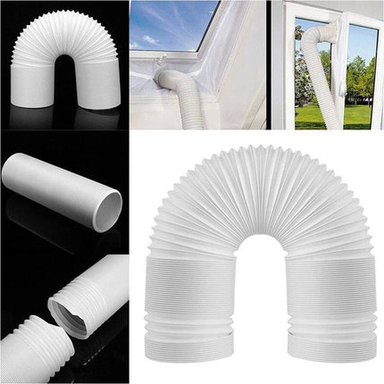 1.5M Flexible Exhaust Hose Tube Pipe For Portable Air Conditioner Vent Duct 15cm