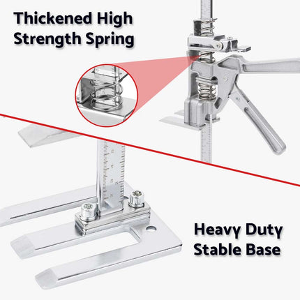 2-in-1 Hand Lifting Jack Tool Labor 360KG Saving Arm Lifter for Heavy Furniture