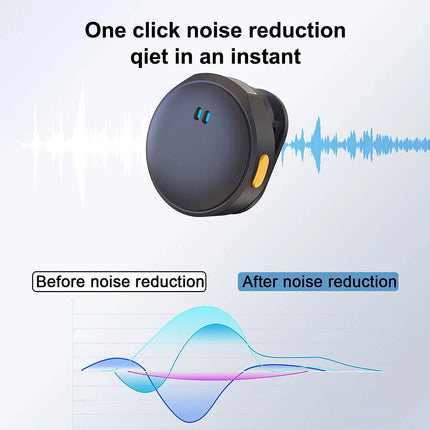 Wireless Bluetooth Lavalier Microphone for iPhone/Android Lapel Mic with Adapter