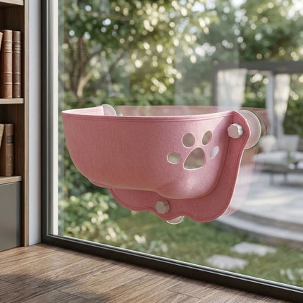 Cat Window Hammock With Strong Suction Cups Pet Kitty Hanging Sleeping Bed NEW