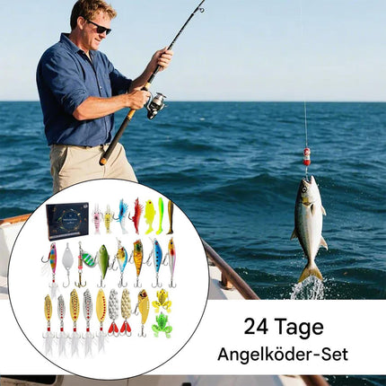 2026 Fishing Advent Calendar 24 Day Christmas Countdown Fishing Lures Tackle Set