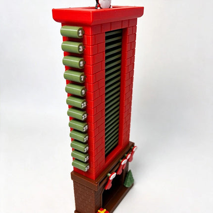 1pc 24 Day Xmas Countdown Santa Chimney Countdown Calendar Christmas AU
