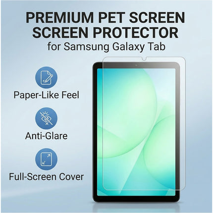 2Pcs Samsung Galaxy Tab A9 A11 8.7" Screen Protector Paper