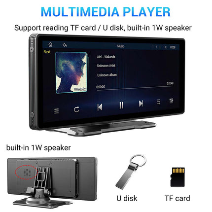 9 INCH Stereo Car Radio Auto Touch Screen Stereo Bluetooth For Carplay/Android