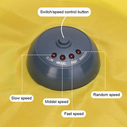 Interactive Cat Toy Electronic Kitten Teaser Moving Mouse Fabric Puzzle Game