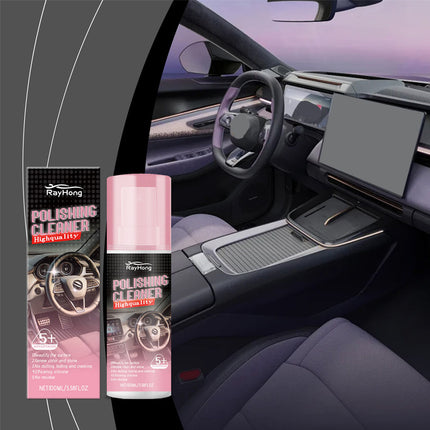 4x Polishing Cleaner Car Interior, Car Interior Detailer and Cleaner 100ml