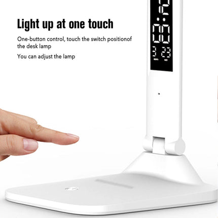 Touch LED Desk Lamp Bedside Study Reading Table Light USB Ports Dimmable