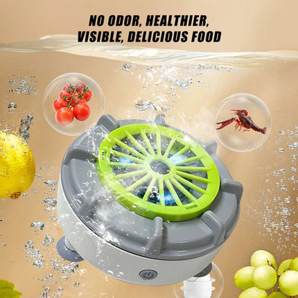 Seattleget Efficient Portable Fruit and Vegetable Washers, Ultrasonic Cleaner