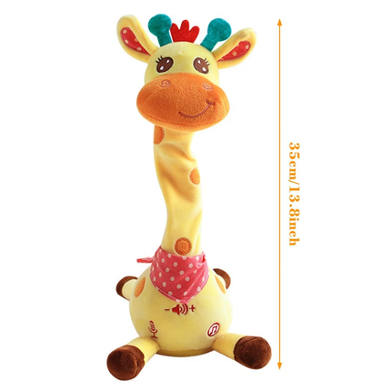 Giraffe Plush Toy With Fun Music And Dance Mode Plush Pet