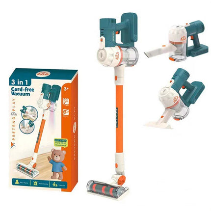 3 in 1 Vacuum That Really Works, Toy Vacuum Cleaning Set Gift