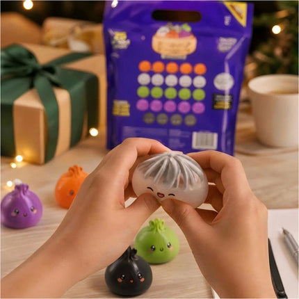 Crazy Fun Extra Mini Mystery Dumpling Chrome Edition 25 Pack Xmas Gift