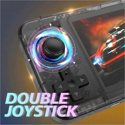 10000+ Games 3.5inch Portable Video Game Consoles Retro Handheld Console black 64GB