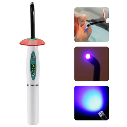 Rechargeable UV Dental Wireless Cordless LED Curing Light Lamp Machine 2200mAh