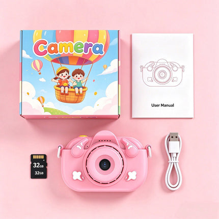 Digital Camera 1080P HD Video Camera with 32G SD Card Birthday Gifts