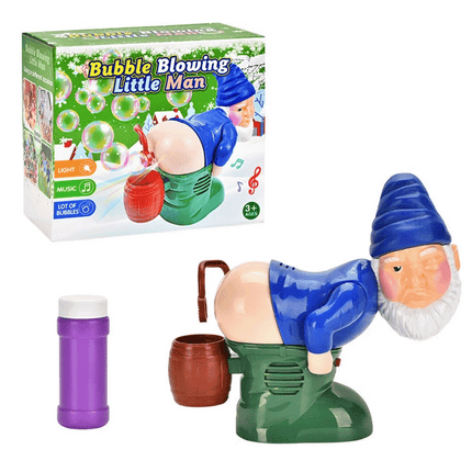 Automatic Santa Claus Bubble Machine With Music Farting Bubble Blower Fun Toy