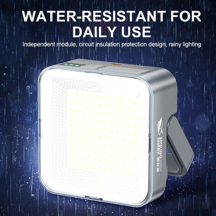 Portable Magnetic Solar Camping LED Lamp Rechargeable Tent Light Outdoor Hiking