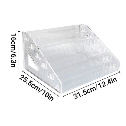 6Tier Nail Polish Organizer Stand Clear Storage Display Rack Box for Makeup