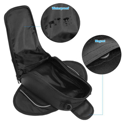 Universal Waterproof Motorcycle Tank Bag Oil Fuel Bag Saddlebags Sports
