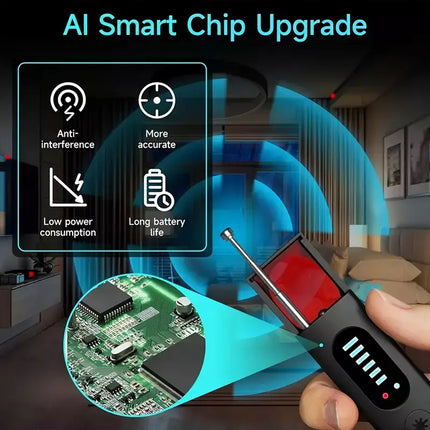 Hidden Camera Detector Bug Detector Anti Spy Kits Scanner Bug Finder GPS Tracker