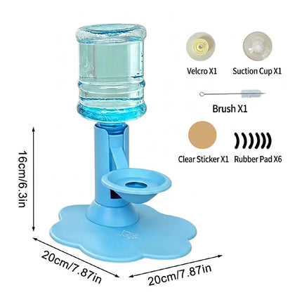 2026 NEW Gravity Cat Water Dispenser Stand, Automatic Cat Water Feeder