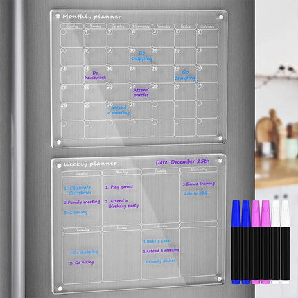 Transparent Memo Board Reusable Writing Note Board Durable