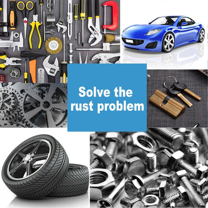 1PCS Car Rust & Iron Particle Remover Spray, Fast-Acting Metal Surface, Rust Remover