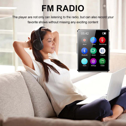 128GB Sport Portable Bluetooth Touch MP4/MP3 Lossless Music Player Recorder