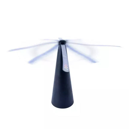 2 x BBQ Shoo Away Fly Bug Repellent Fan Outdoor Picnic Camping RV Caravan Garden Black