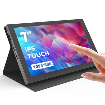Mini 7inch Touch Screen Monitor Mini Second Computer HDMI Gaming Display Monitor