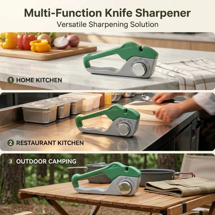 5-in-1 Kitchen Multifunctional Adjustable Knife & Scissors Sharpening Stone